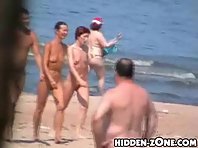 Nu297# Voyeur video from nude beach