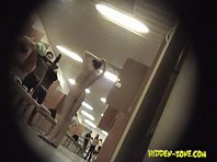 Lo1045# Voyeur video from locker room