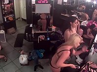 Strippers on hidden cam