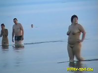 Nu1016# Voyeur video from nude beach