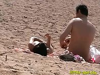 Nu632# Voyeur video from nude beach