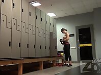 Lo2282#Voyeur video from locker room